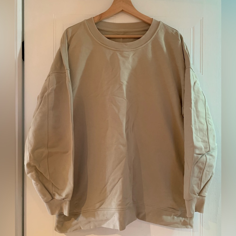 lululemon athletica Tan Sweatshirt